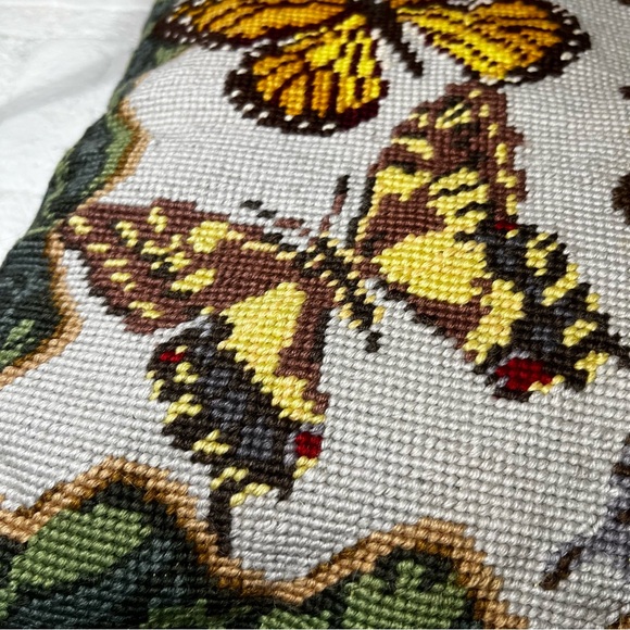 Accent Pillows in Blue with Geometric Pattern - Picture 7 of 7